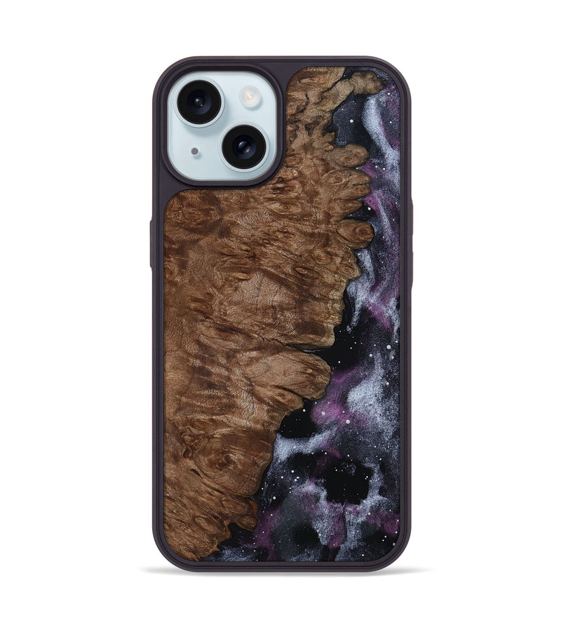 iPhone 15 Wood Phone Case - Lucie (Cosmos, 801214)