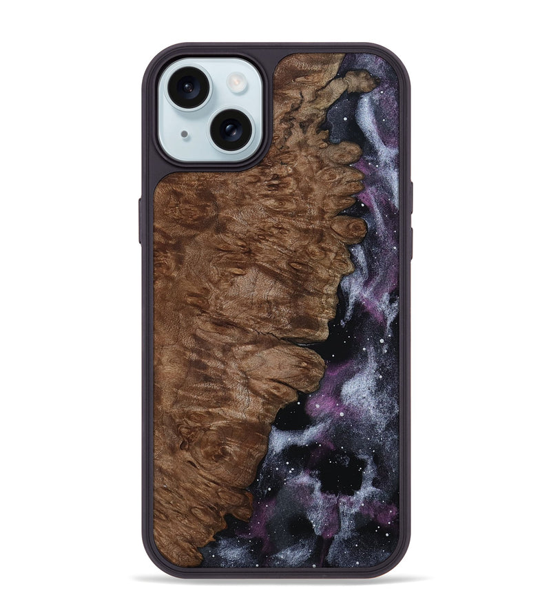 iPhone 15 Plus Wood Phone Case - Lucie (Cosmos, 801214)
