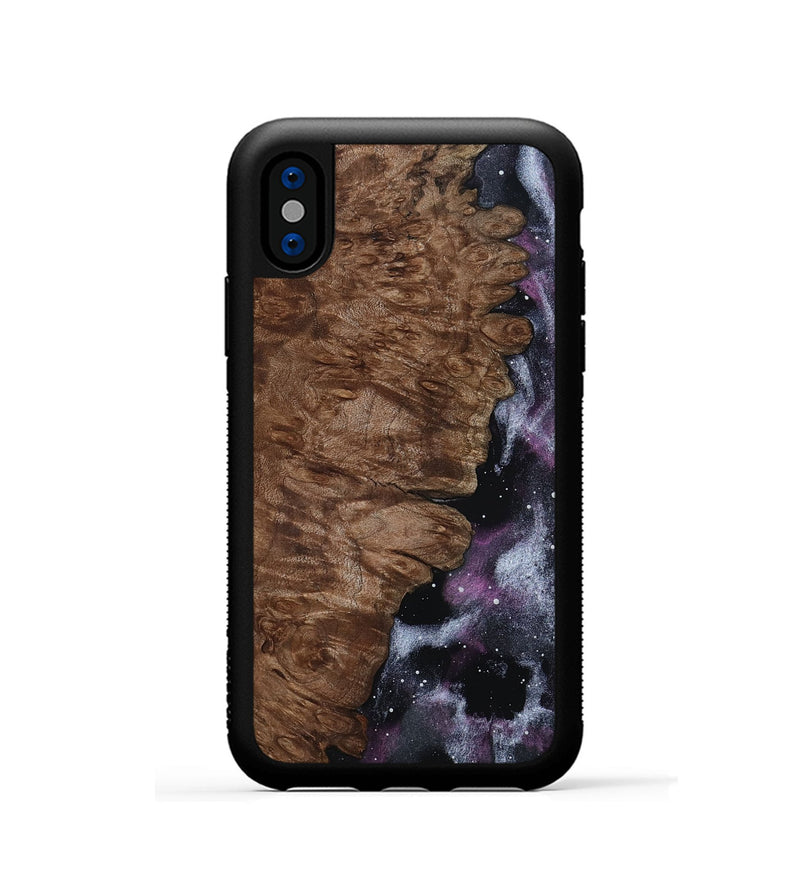 iPhone Xs Wood Phone Case - Lucie (Cosmos, 801214)