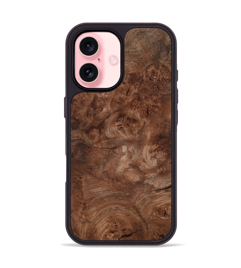 iPhone 16 Wood Phone Case - Shane (Wood Burl, 801215)