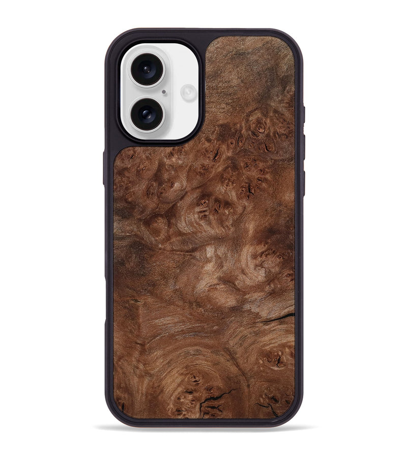 iPhone 16 Plus Wood Phone Case - Shane (Wood Burl, 801215)