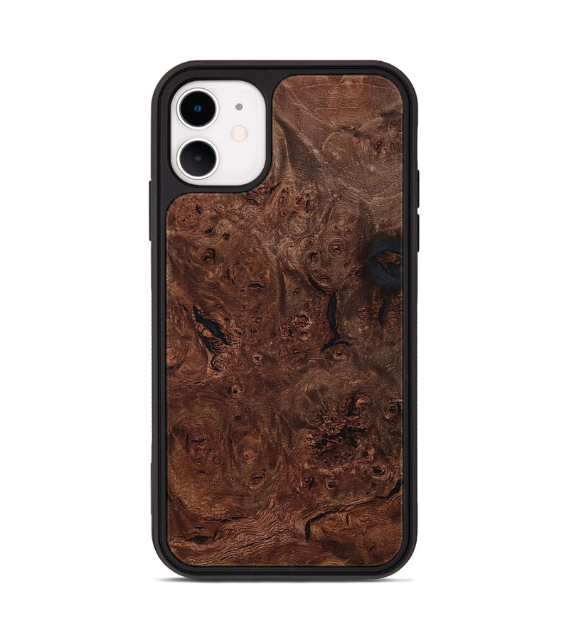 iPhone 11 Wood Phone Case - Mina (Wood Burl, 801216)