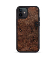 iPhone 12 Wood Phone Case - Mina (Wood Burl, 801216)