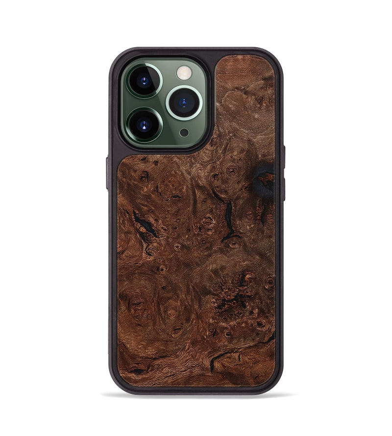 iPhone 13 Pro Wood Phone Case - Mina (Wood Burl, 801216)