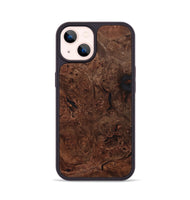 iPhone 14 Wood Phone Case - Mina (Wood Burl, 801216)