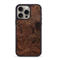 iPhone 15 Pro Max Wood Phone Case - Mina (Wood Burl, 801216)