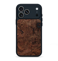 iPhone 17 Pro Max Wood Phone Case - Mina (Wood Burl, 801216)