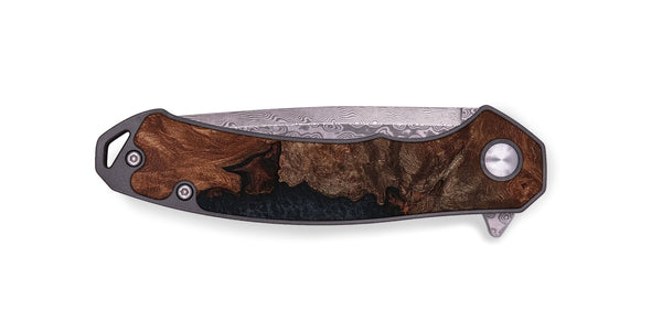 EDC Wood Pocket Knife - Baylor (Wood Burl, 801217)