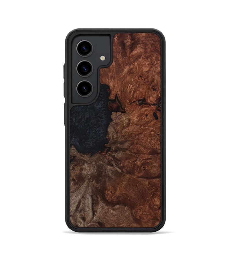 Galaxy S24 Wood Phone Case - Baylor (Wood Burl, 801217)