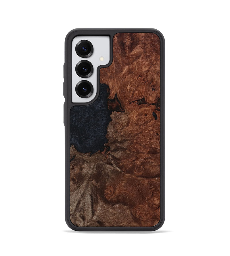 Galaxy S25 Wood Phone Case - Baylor (Wood Burl, 801217)