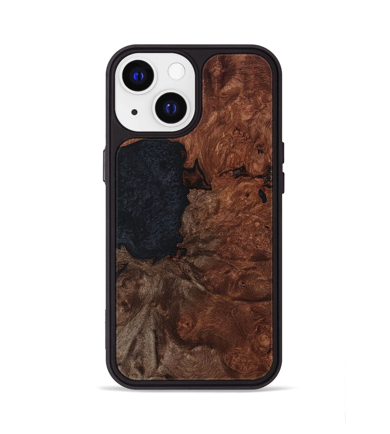 iPhone 13 Wood Phone Case - Baylor (Wood Burl, 801217)