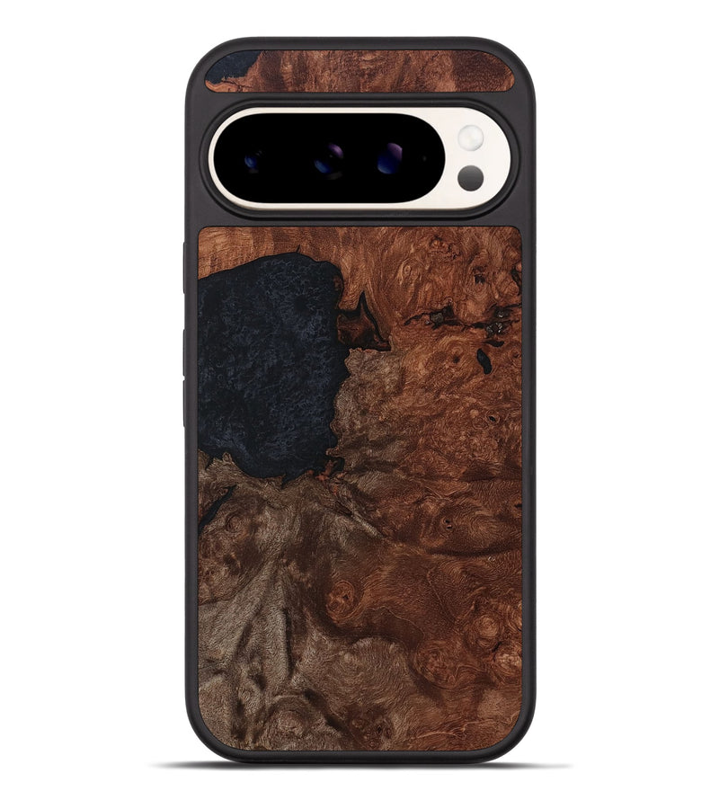 Pixel 9 Pro XL Wood Phone Case - Baylor (Wood Burl, 801217)
