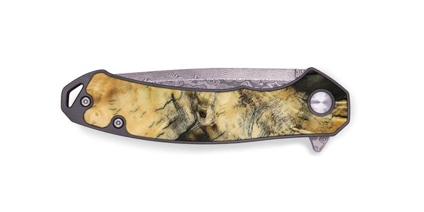 EDC Wood Pocket Knife - Millie (Wood Burl, 801218)