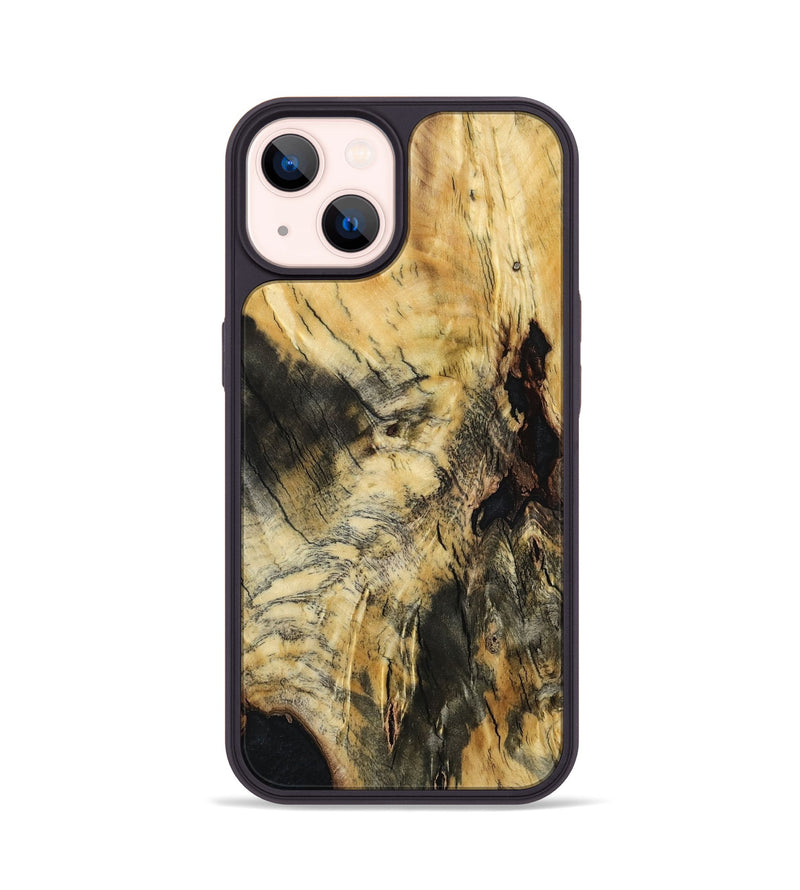 iPhone 14 Wood Phone Case - Millie (Wood Burl, 801218)