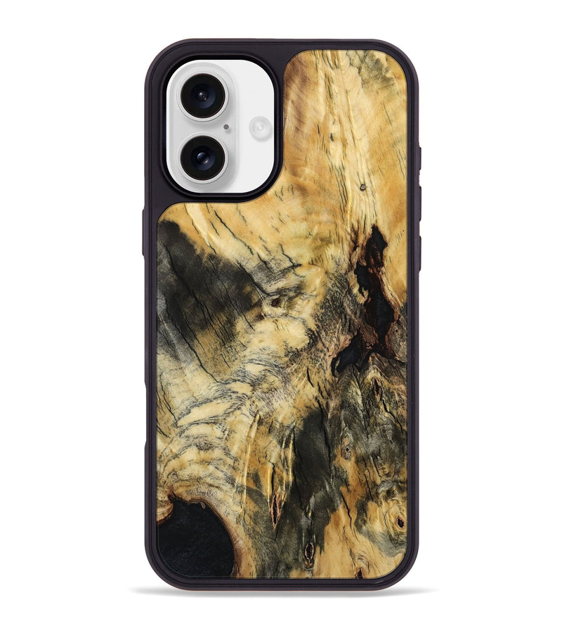 iPhone 16 Plus Wood Phone Case - Millie (Wood Burl, 801218)