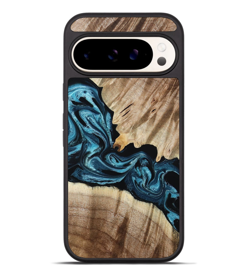 Pixel 9 Pro XL Wood Phone Case - Bernie (Blue, 801220)