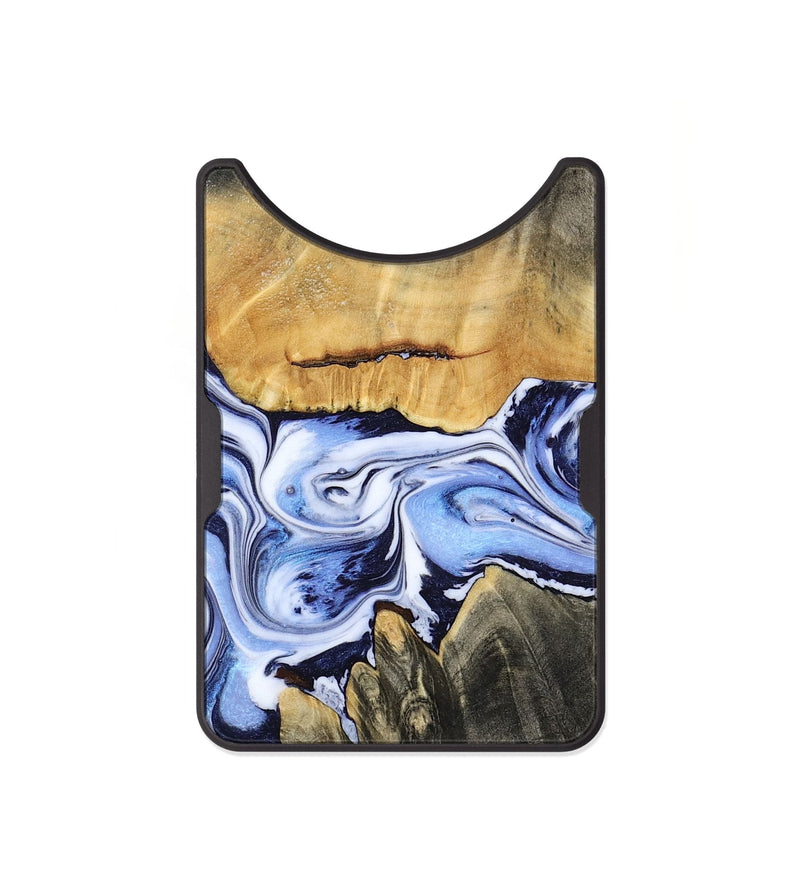 Alloy Wood Wallet - Son (Blue, 801222)