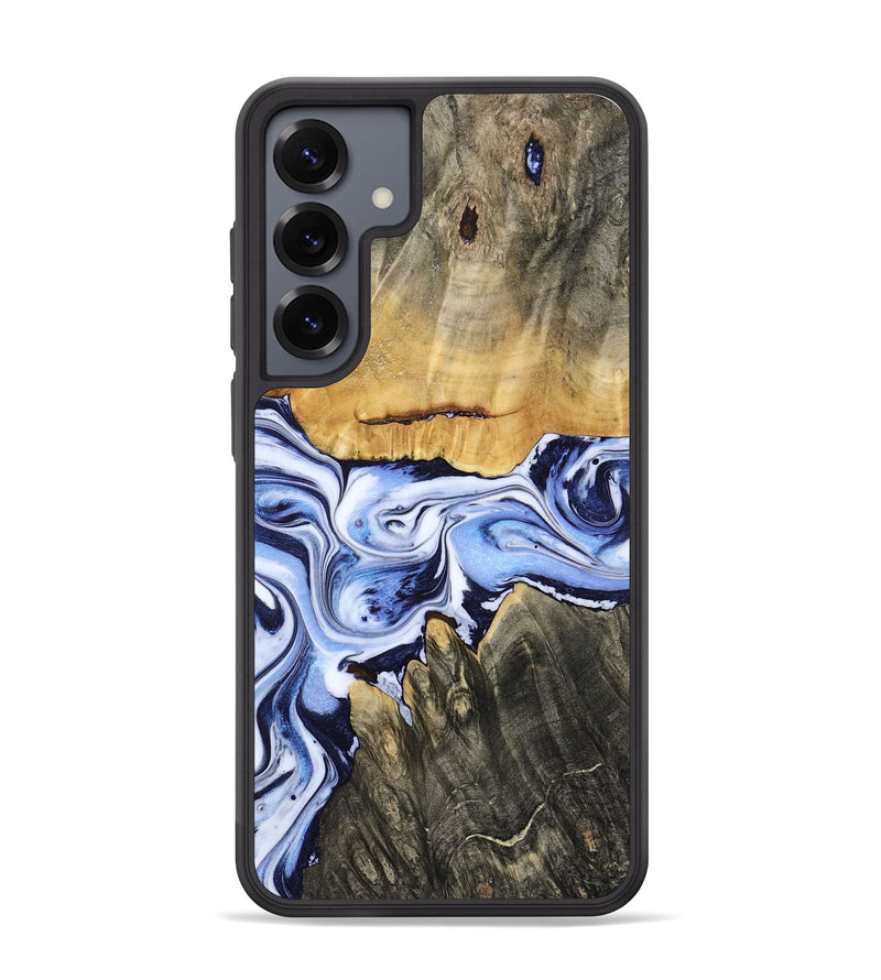 Galaxy S25 Plus Wood Phone Case - Son (Blue, 801222)