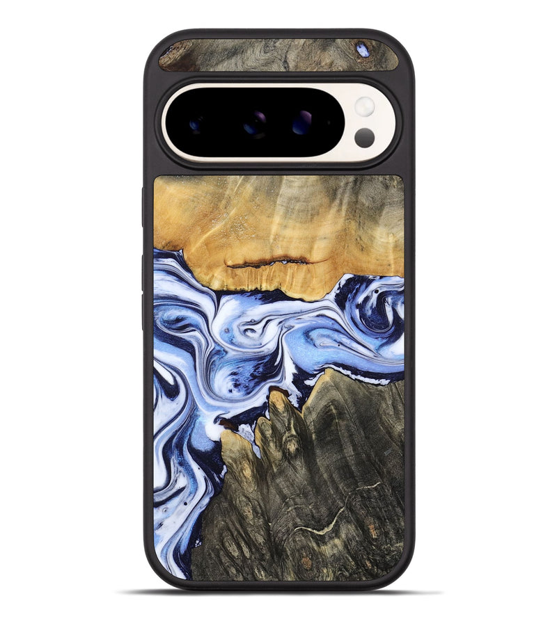 Pixel 9 Pro XL Wood Phone Case - Son (Blue, 801222)