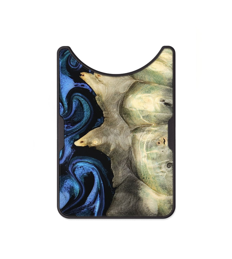 Alloy Wood Wallet - Kristal (Blue, 801223)