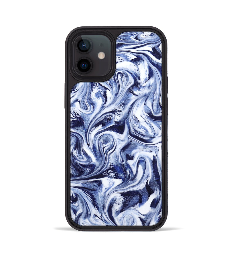 iPhone 12 ResinArt Phone Case - Lilith (Blue, 801224)