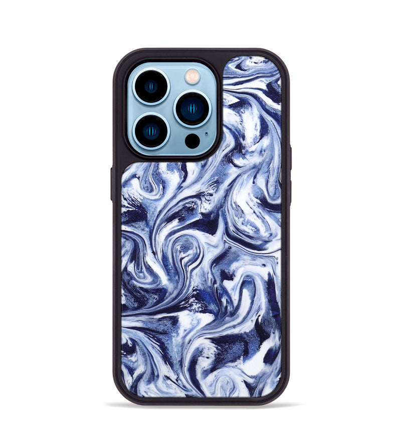 iPhone 14 Pro ResinArt Phone Case - Lilith (Blue, 801224)