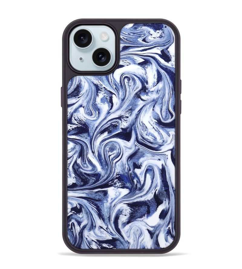 iPhone 15 Plus ResinArt Phone Case - Lilith (Blue, 801224)