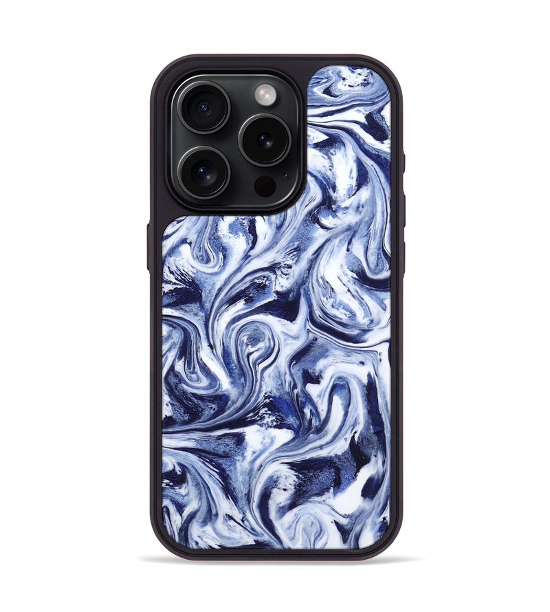 iPhone 15 Pro ResinArt Phone Case - Lilith (Blue, 801224)