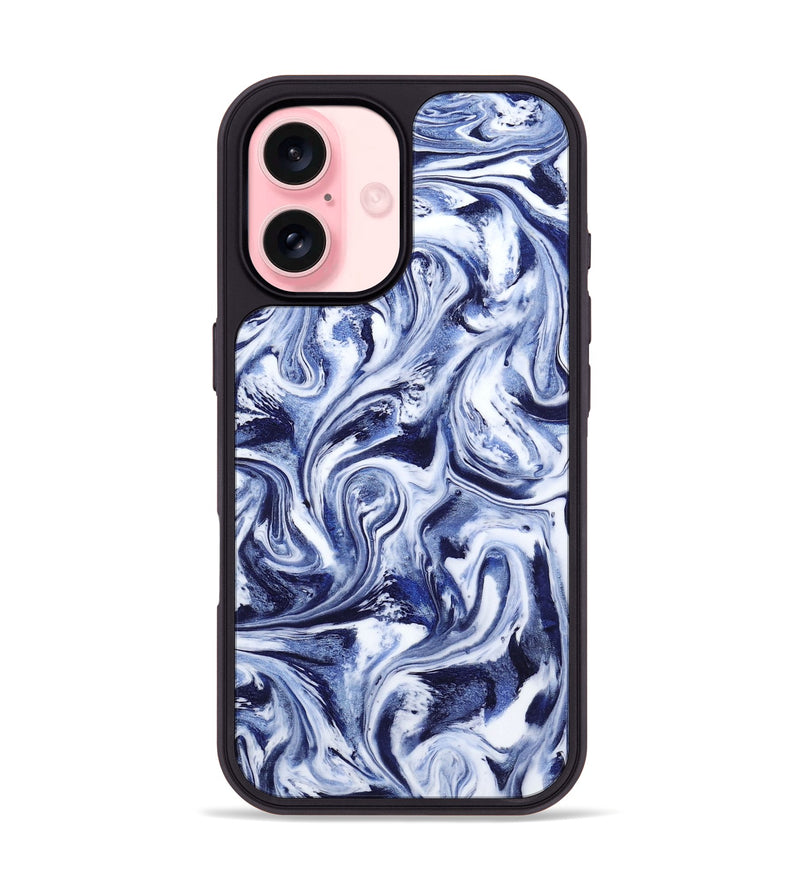 iPhone 16 ResinArt Phone Case - Lilith (Blue, 801224)