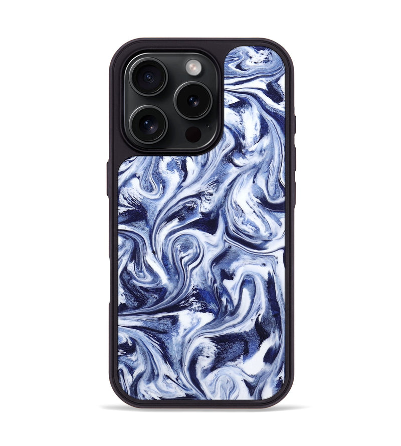 iPhone 16 Pro ResinArt Phone Case - Lilith (Blue, 801224)