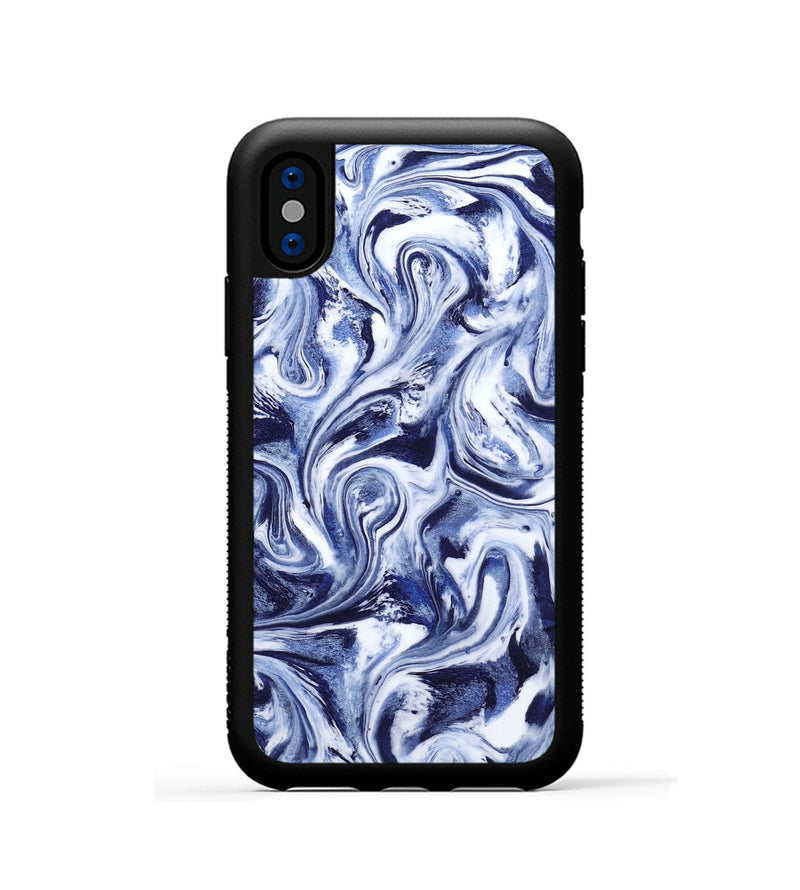 iPhone Xs ResinArt Phone Case - Lilith (Blue, 801224)