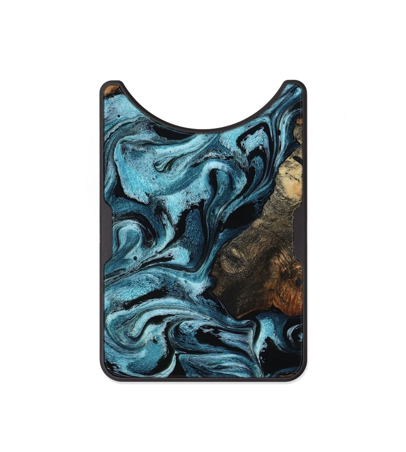 Alloy Wood Wallet - Cade (Blue, 801226)