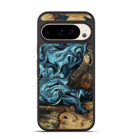 Pixel 10 Wood Phone Case - Cade (Blue, 801226)