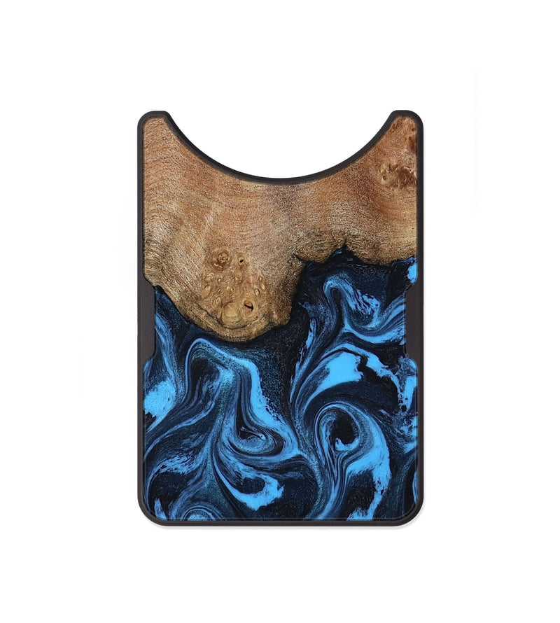 Alloy Wood Wallet - Kane (Blue, 801229)