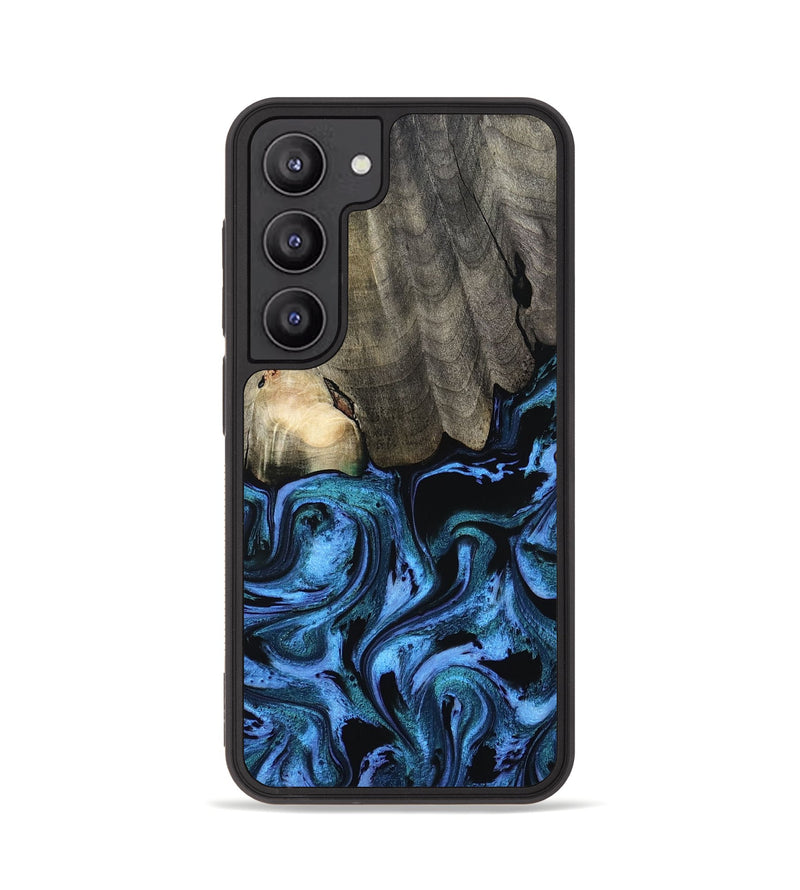 Galaxy S23 Wood Phone Case - Kailyn (Blue, 801230)