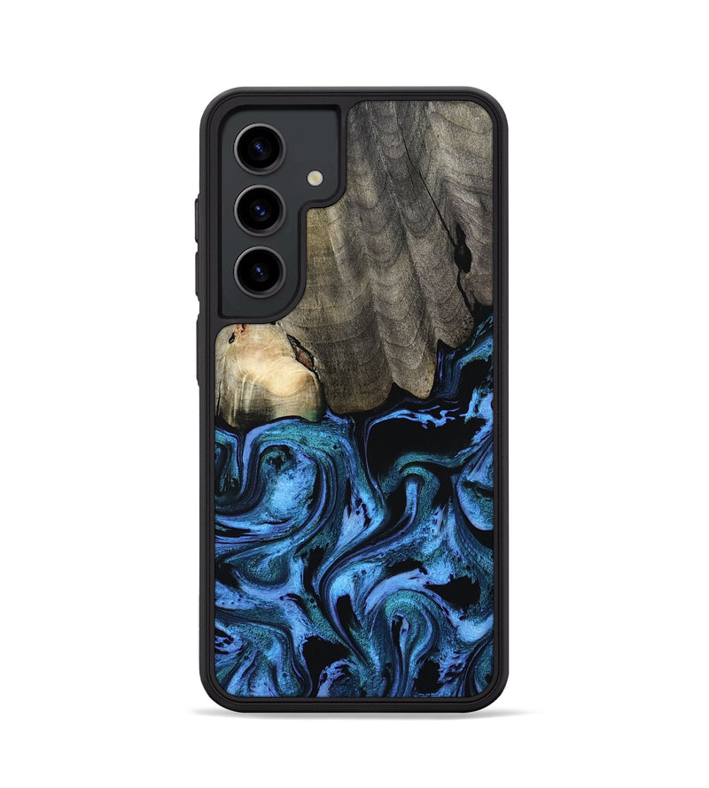 Galaxy S24 Wood Phone Case - Kailyn (Blue, 801230)