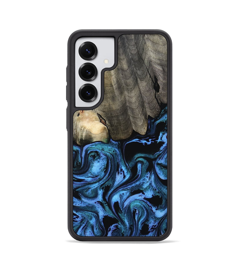 Galaxy S25 Wood Phone Case - Kailyn (Blue, 801230)