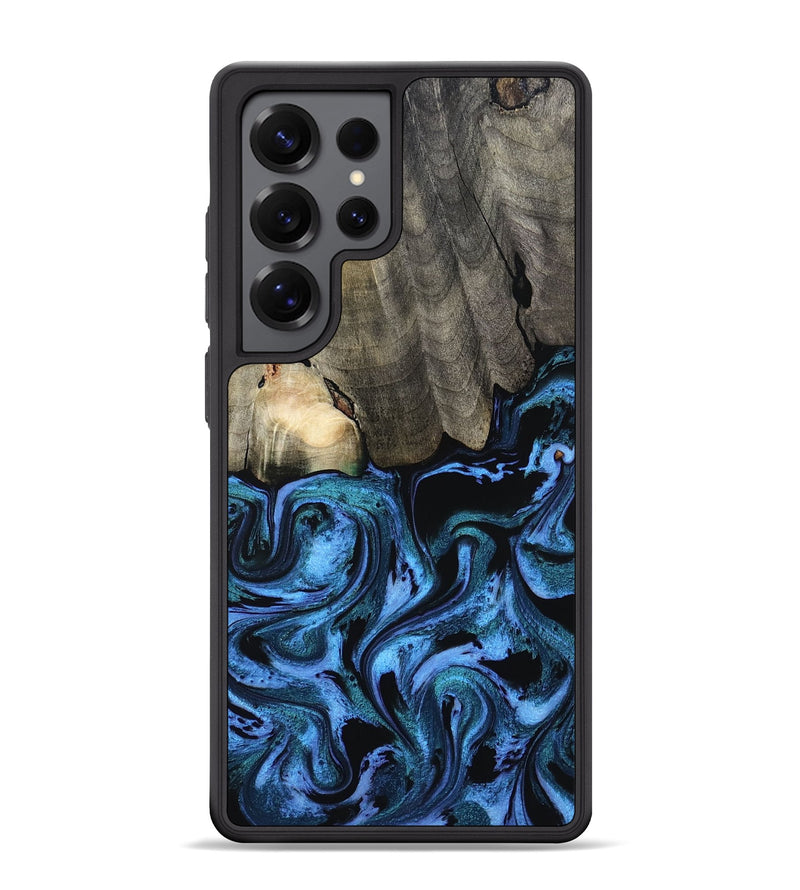 Galaxy S25 Ultra Wood Phone Case - Kailyn (Blue, 801230)