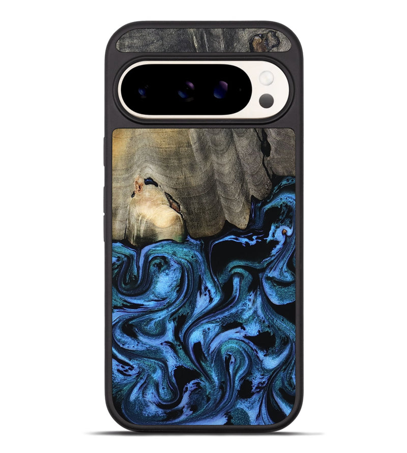 Pixel 9 Pro XL Wood Phone Case - Kailyn (Blue, 801230)