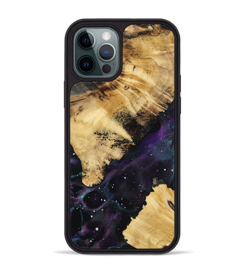 iPhone 12 Pro Max Wood Phone Case - Raymon (Cosmos, 801233)