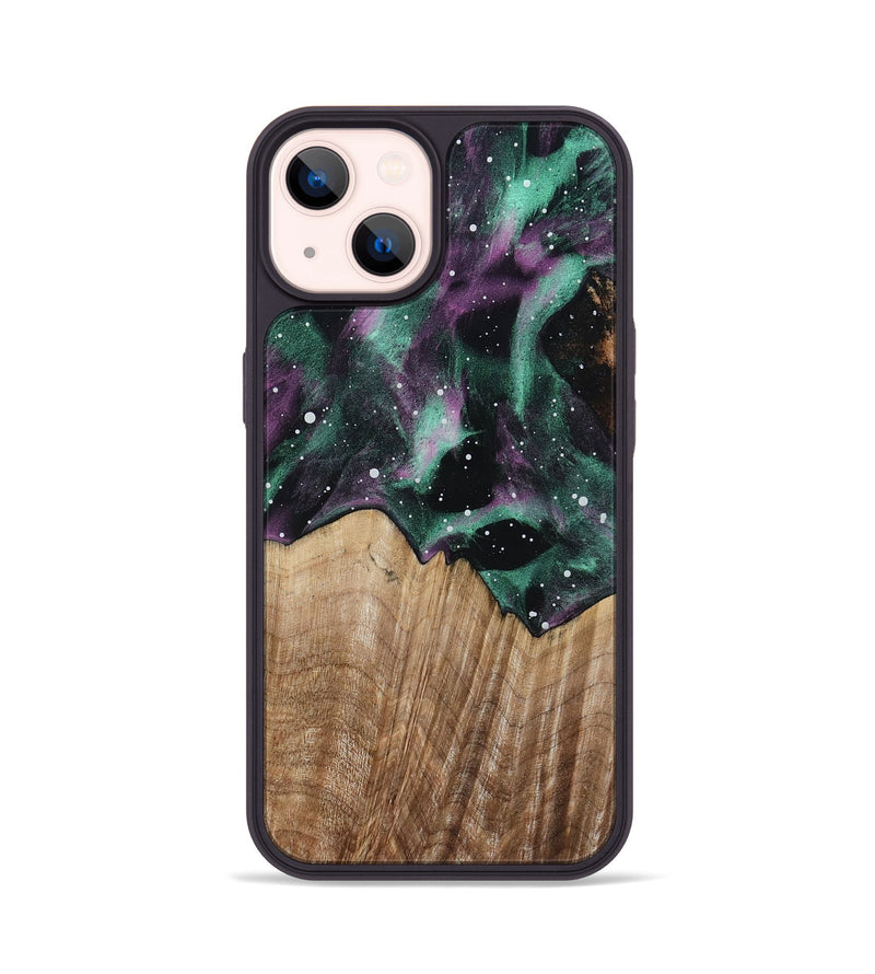 iPhone 14 Wood Phone Case - Helena (Cosmos, 801234)