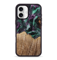 iPhone 16 Plus Wood Phone Case - Helena (Cosmos, 801234)