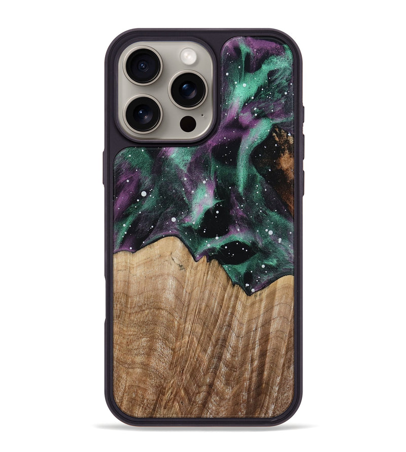iPhone 16 Pro Max Wood Phone Case - Helena (Cosmos, 801234)