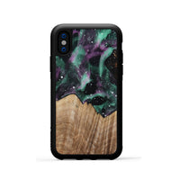 iPhone Xs Wood Phone Case - Helena (Cosmos, 801234)
