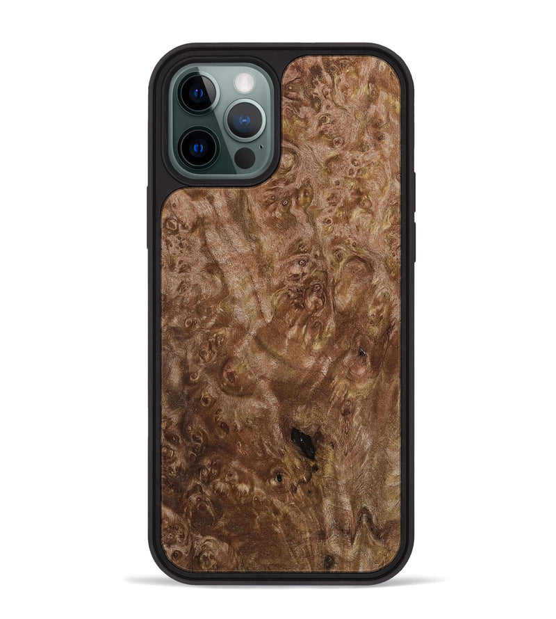 iPhone 12 Pro Max Wood Phone Case - Josette (Wood Burl, 801235)