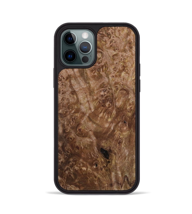 iPhone 12 Pro Wood Phone Case - Josette (Wood Burl, 801235)