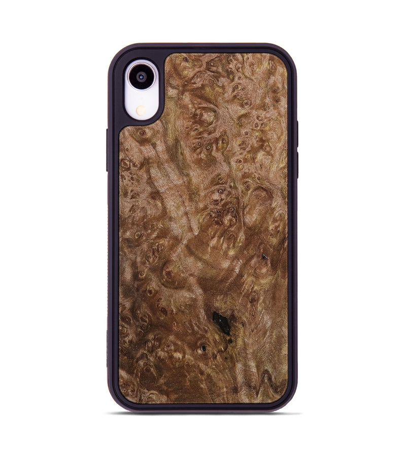 iPhone Xr Wood Phone Case - Josette (Wood Burl, 801235)