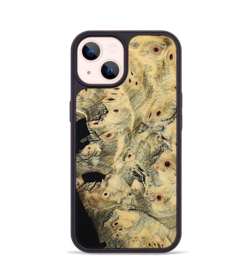 iPhone 14 Wood Phone Case - Mathias (Wood Burl, 801236)