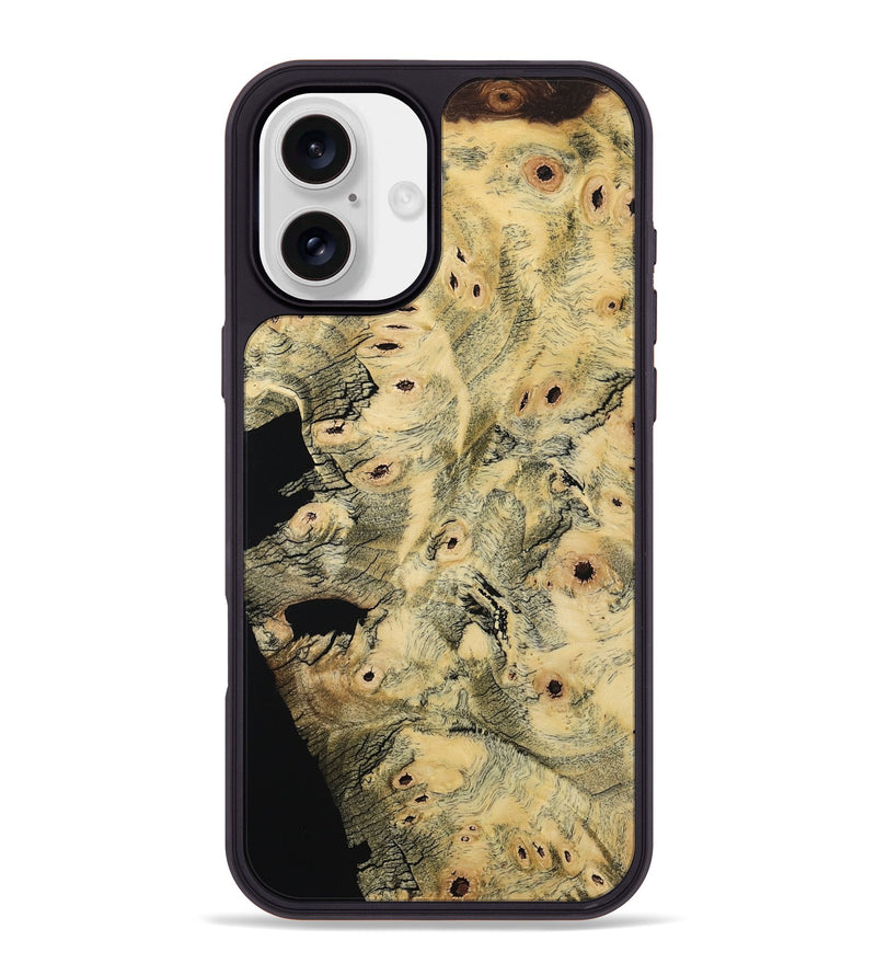 iPhone 16 Plus Wood Phone Case - Mathias (Wood Burl, 801236)