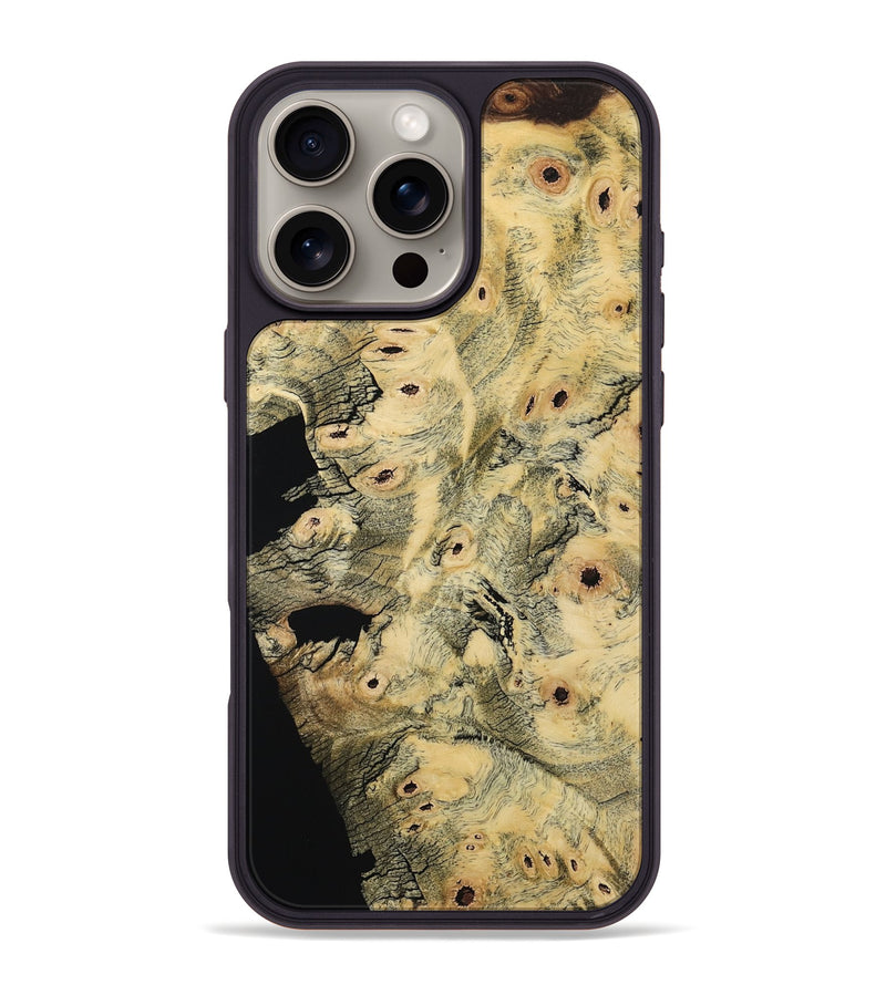 iPhone 16 Pro Max Wood Phone Case - Mathias (Wood Burl, 801236)